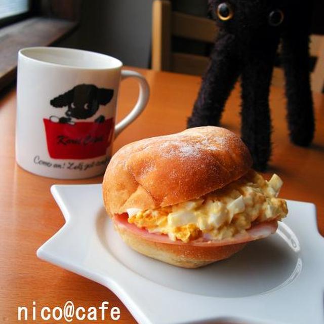 ミルクパンでハムタマサンド　〜休日の食べ歩き大須☆
