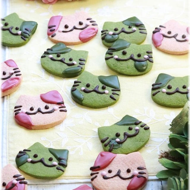 【レシピ】猫の日　ねこクッキー。　と　大好き　と　大切。