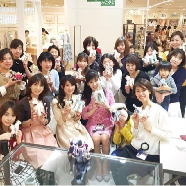 阪急うめだ本店さまいっしーdecoレッスンありがとうございました♡