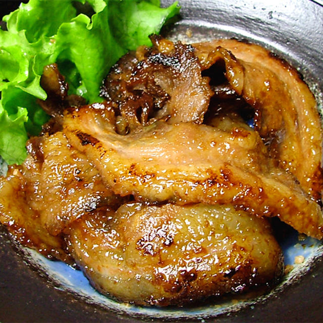 猪肉の焼肉　料理法(レシピ)