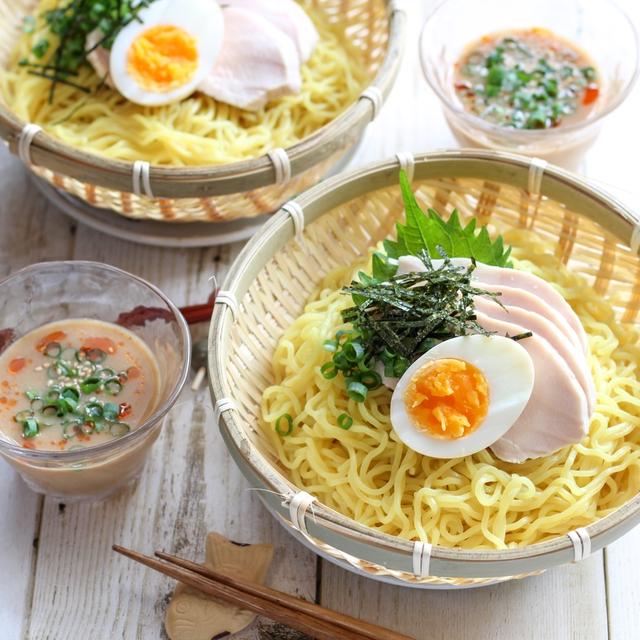 【ざるラーメン】濃厚ごまダレで♡夏に美味しいざるラーメン