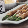 砂糖不使用！しそ醤油×甘酒で旬の北海道産アスパラの豚肉巻き