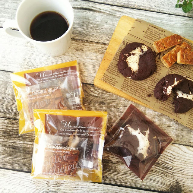 異なる食感を一度に楽しめるクッキー