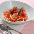 Weekendはさっぱりイタリアン　　　〝海の幸のスパゲティ”