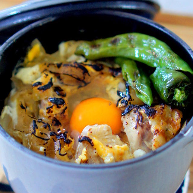 石焼炙り親子丼♫