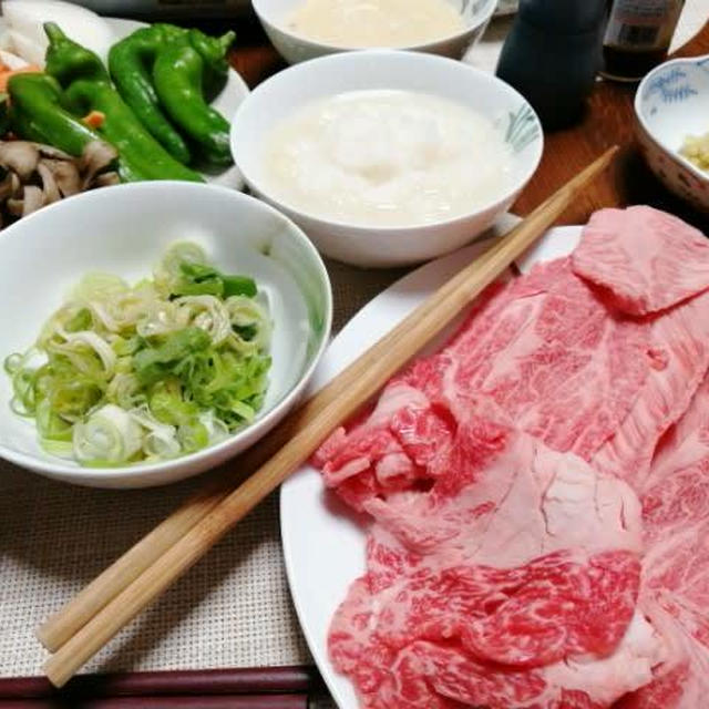 上州和牛シンプル焼き三種のつけタレ(レシピ)