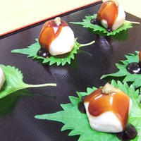 「野菜」みたらし里芋♪「あん」もレンジで・の巻