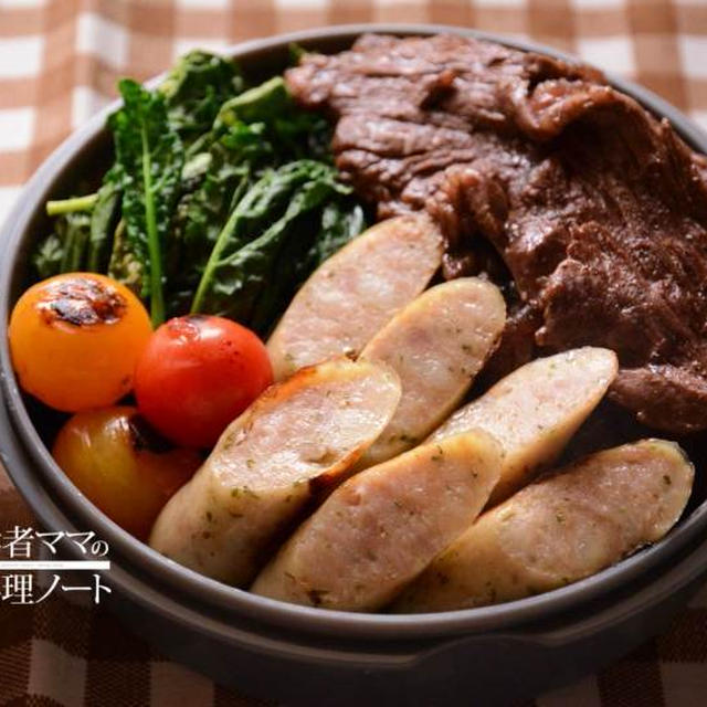 牛肉の黒酢ソテーがメインのお弁当