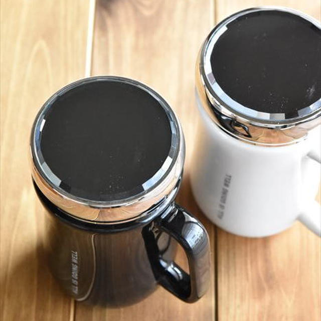 いいもの発見！使いやすくオシャレな「ダイソーの高見え蓋つきマグカップ」