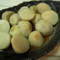 浜弥鰹節さんの「だしパック旬香」を使って里芋のだし煮と味噌汁