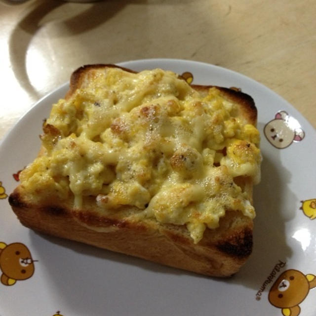 炒り玉子マヨトースト