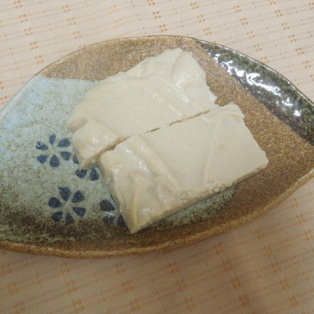 ◇トースターDe絹豆腐のさっぱりチーズケーキ風