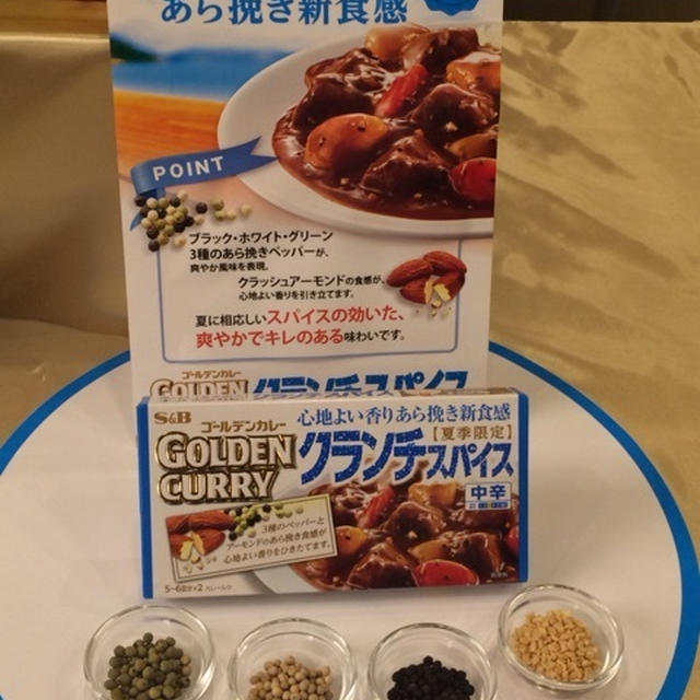 夏カレー★エスビーゴールデンカレークランチスパイス★RSP53