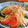 夏野菜のソーメンチャプル