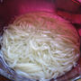 レンジでソーメン