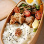 曲げわっぱで唐揚げ弁当