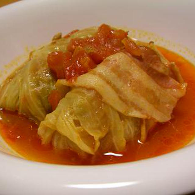 ロールキャベツ　トマト煮込み