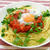  トマトと温玉のあっさりパスタ