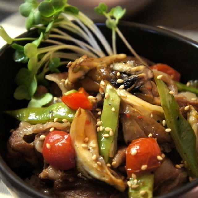 牛丼のような豚丼・・♪