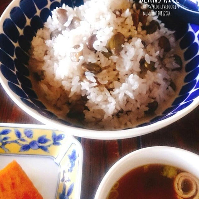 Nadiaさんにレシピを投稿しました♪　《レシピ》丹波黒豆の枝豆ご飯♡