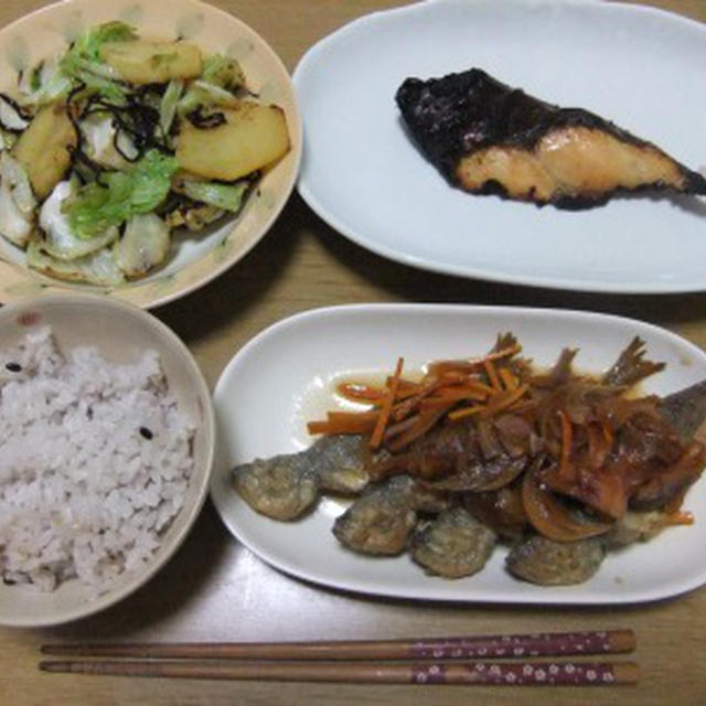 鯵の南蛮漬け　　とのんびり週末。