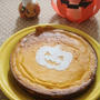 ハロウィンの夜は、かぼちゃのサラダ＆チーズケーキ