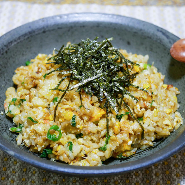 濃厚かに身と蟹味噌の焼き飯&「長女と一緒に蟹すき」&レシピは今日まで明日からはなんかアップします