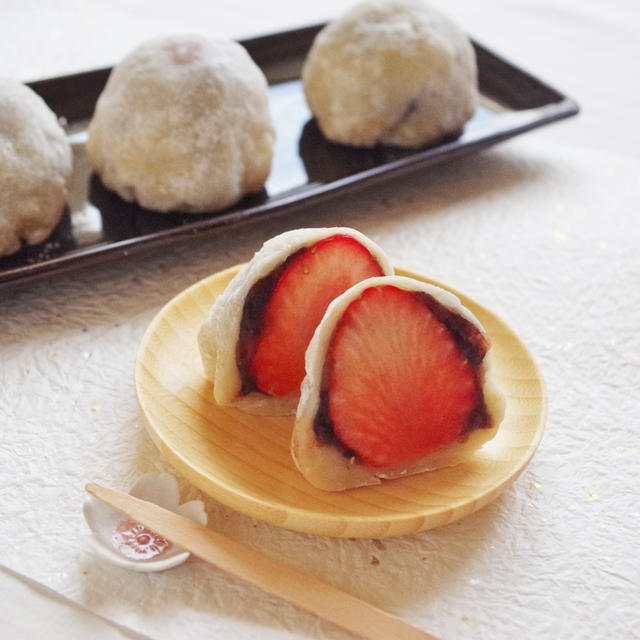 切り餅で作る簡単フルーツ大福～DHCオリーブチャンネルにて連載中～