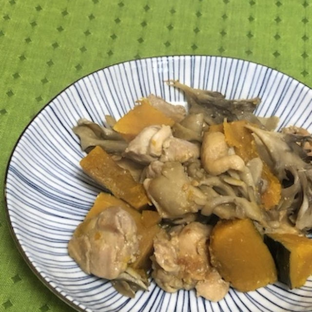 調味料は味噌だけ!鶏とかぼちゃの蒸し焼き