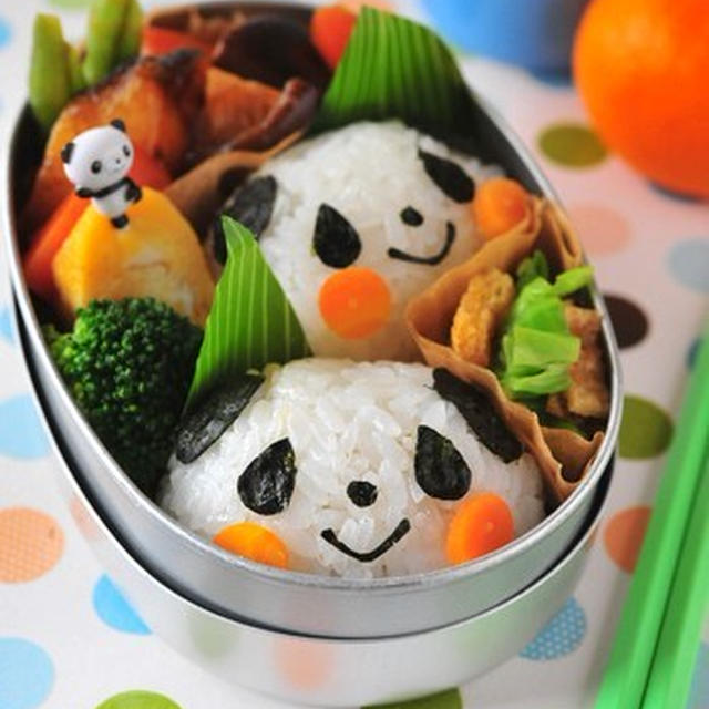 パンダのお弁当