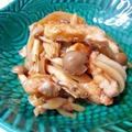 豚肉としめじの甘辛炒め