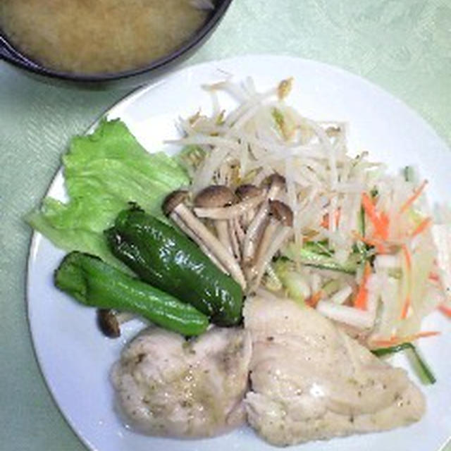 鶏むね肉バジル風味