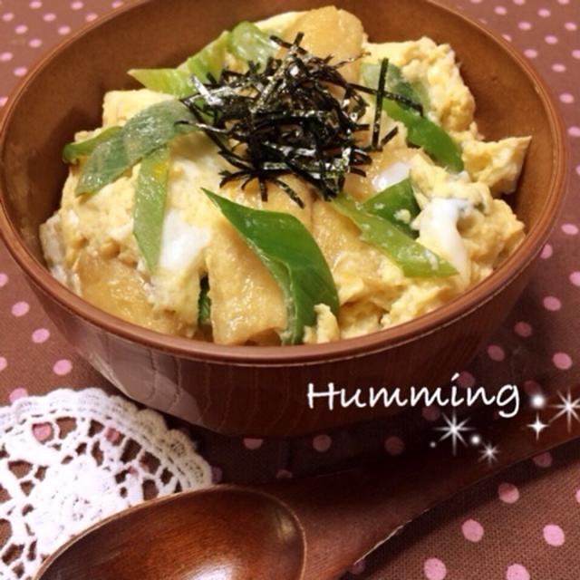 めんつゆで衣笠丼