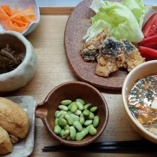 鯖の☆竜田揚げ　と　夜風～