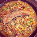 Salsiccia with lentils