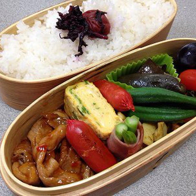 豚のスイチリ炒め弁当