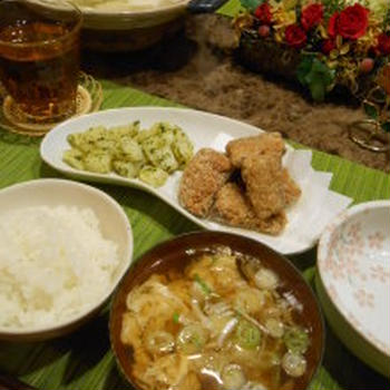 ☆今日は湯豆腐～の晩ご飯☆