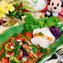 夏野菜トッピングカレー☆夏は草履♪