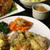 鶏ももトースター焼き2種&人参&パセリ、納豆オムレツ&大葉、白菜サラダ、数の子
