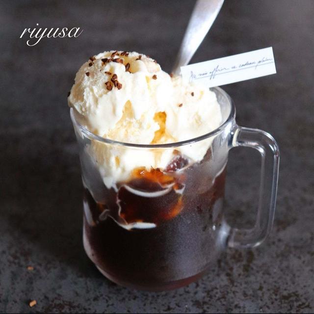 いつものコーヒーを贅沢に♩珈琲ゼリーフロート