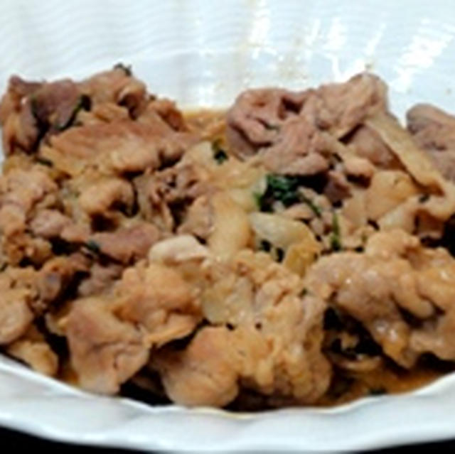 こってりサッパリ豚炒め