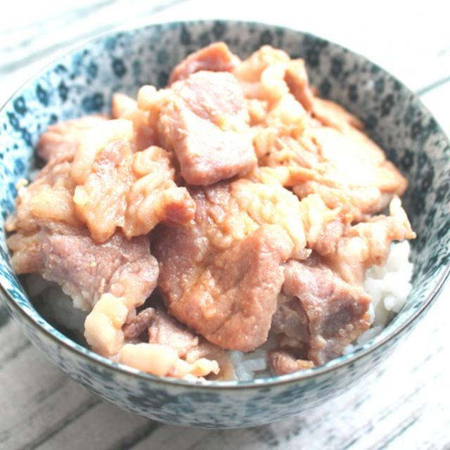 肉の作り置きおかず。豚バラのスタミナ焼き（スタ丼）のレシピ