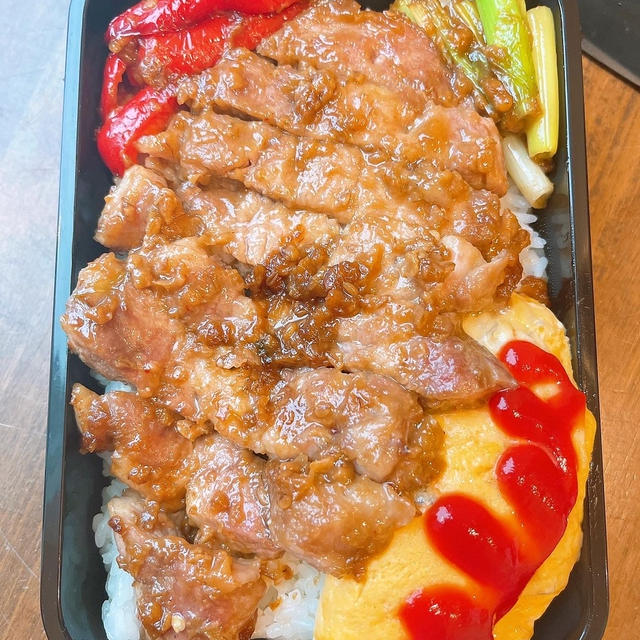 豚味噌弁当です！！