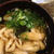 きざみきつねうどんとキーマカレー