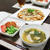 気のせい。～豆腐といかゲソのふわふわお好み焼き～