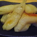 2011.11.14 今日の一皿「菊芋の浅漬けの素煮」