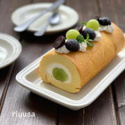 【敬老の日にオススメ】型なし簡単ロールケーキ