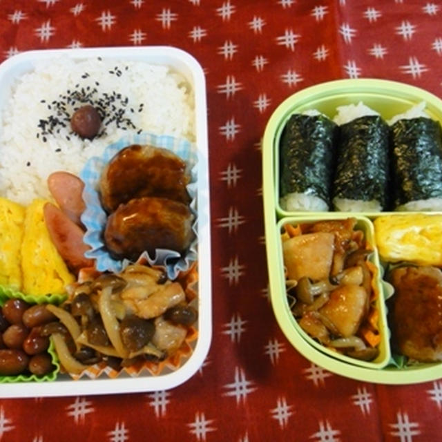 ８月２１日　簡単にデミハンバーグ♪　～　メタボダーリン　＆　高校課外弁当
