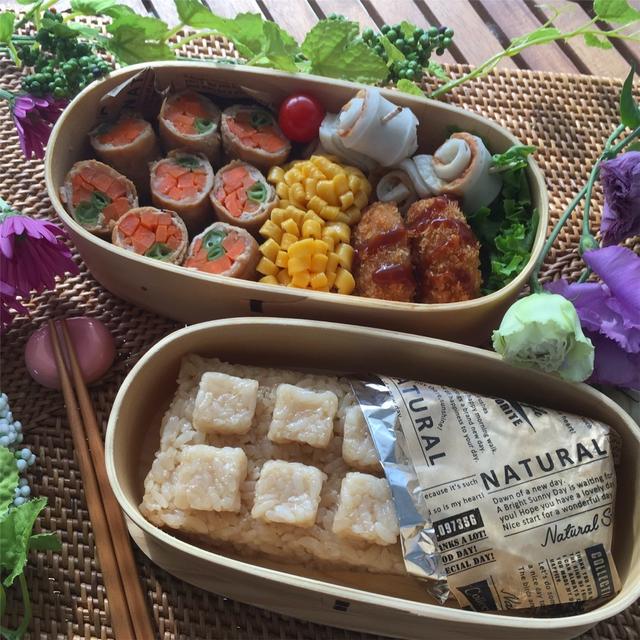 チョコレートおにぎり弁当〜甘くないチョコだよ♪〜
