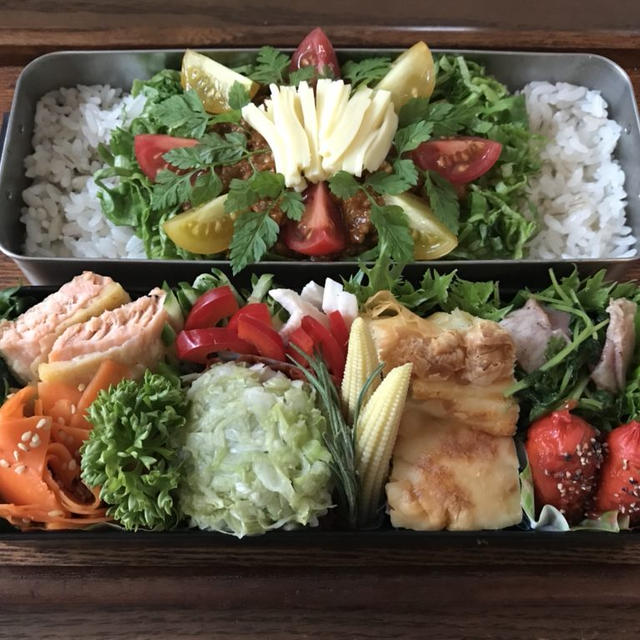 お弁当（タコライス）